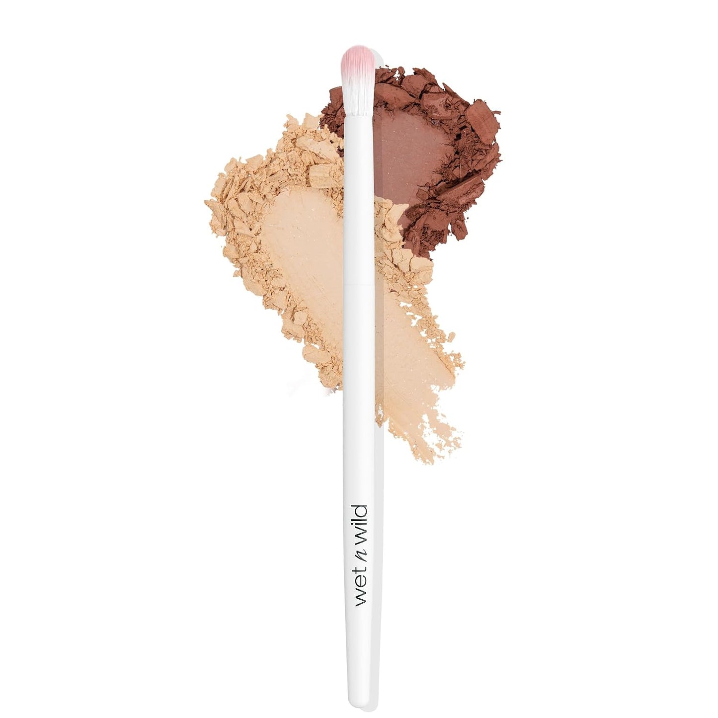 wet n wild Eyeshadow Brush, Precision Blending Application, Soft Synthetic Fibers, Ergonomic Handle for Comfortable Precision Control