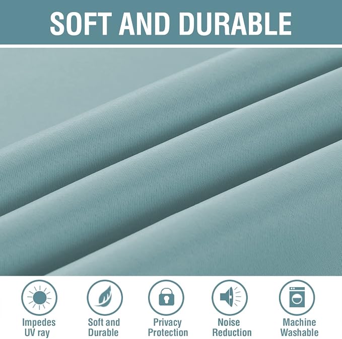 H.VERSAILTEX Blackout Curtain for Living Room Thermal Insulated Window
