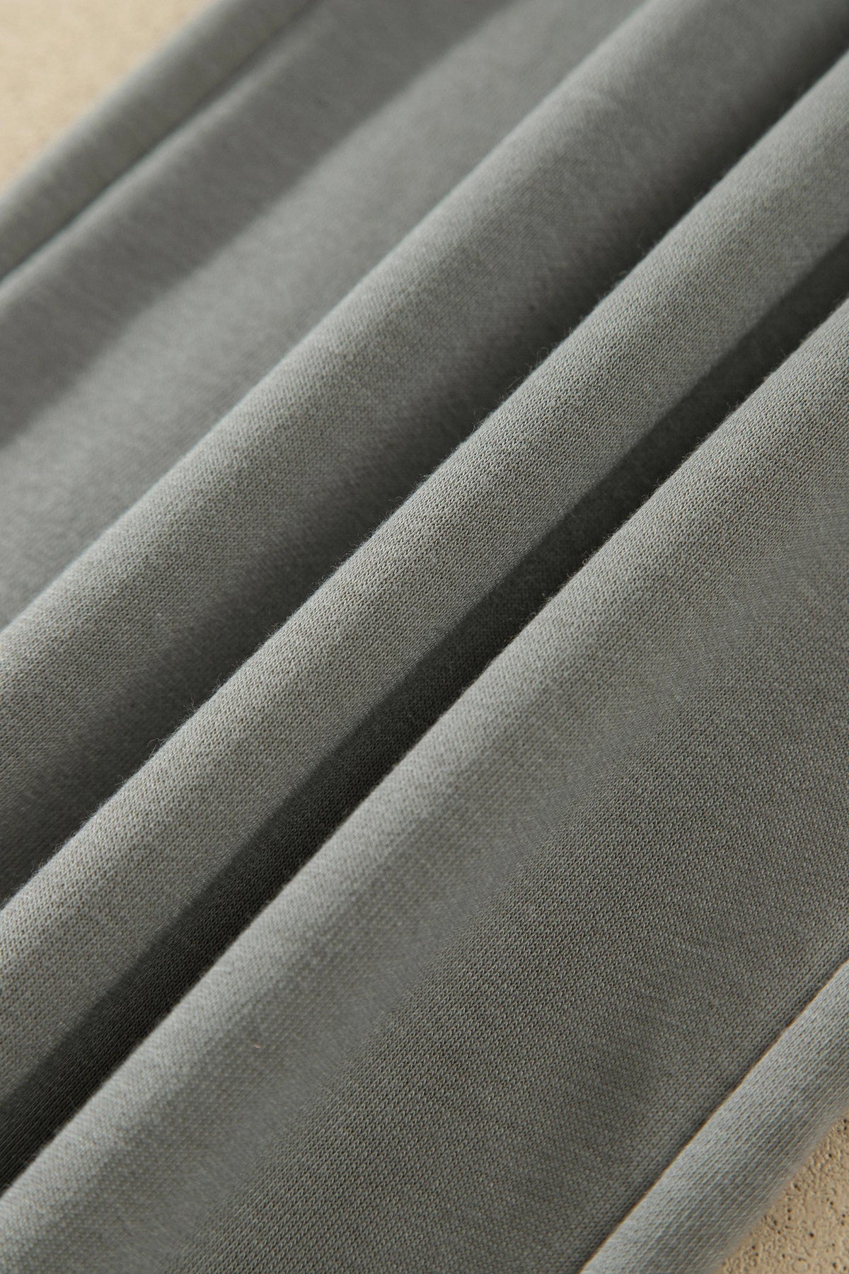 Colorblock Raw Seam Drawstring Wide Leg Pants