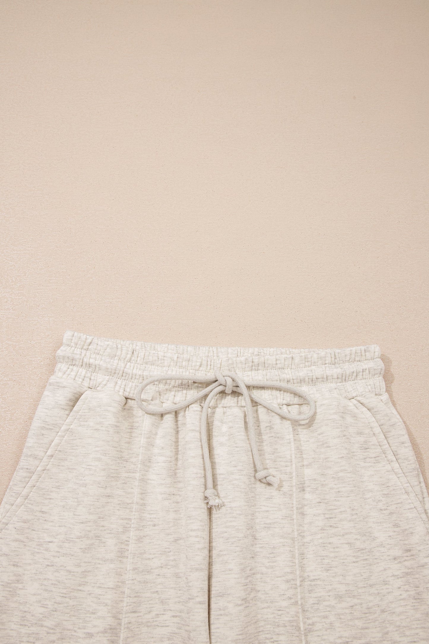 Solid Sporty Polo Tee & Drawstring Pants Set