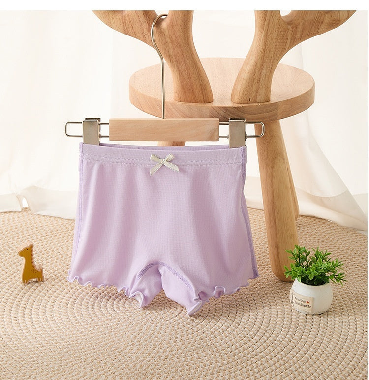 Summer Girls Thin Seamless Anti-Exposure Safety Shorts
