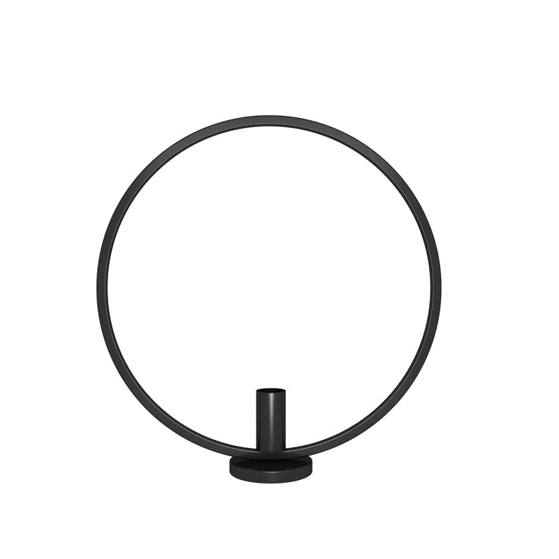Round simple round square table