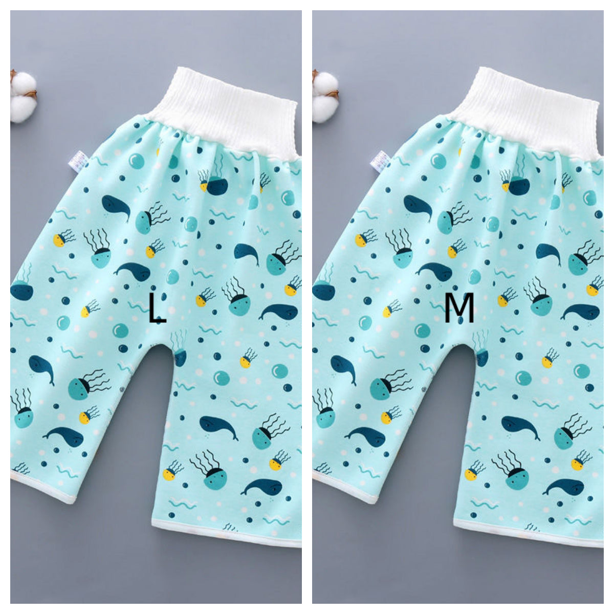 Baby leak-proof bed wetting skirt