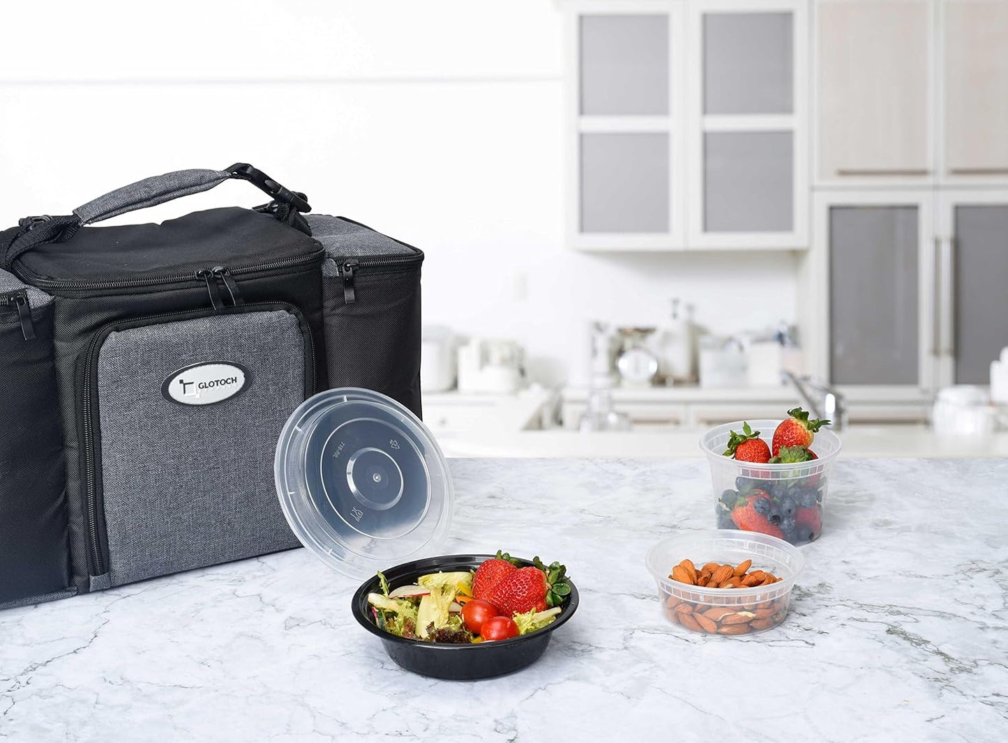 150 Pack 24OZ Round Meal Prep Containers Wholesale