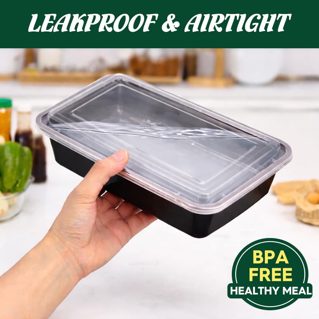 50 Pack 32OZ Meal Prep Containers Wholesale