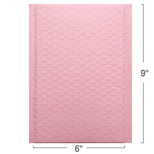 6x10 Bubble Mailer  #0 | Usable Size 6x9"| Sakura Pink