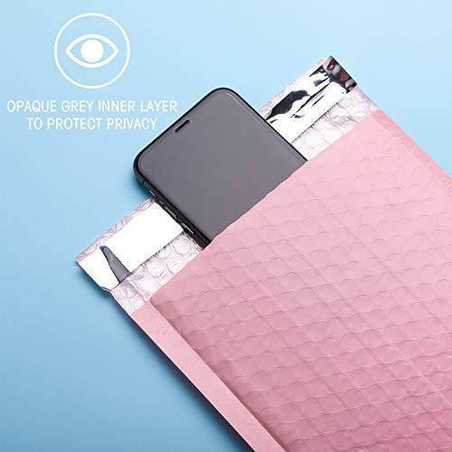 6x10 Bubble Mailer  #0 | Usable Size 6x9"| Sakura Pink