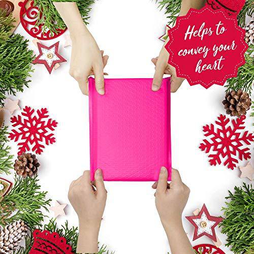 6x10 Bubble Mailer  #0 | Usable Size 6x9"| Hot Pink