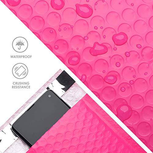 6x10 Bubble Mailer  #0 | Usable Size 6x9"| Hot Pink