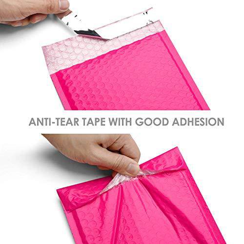 6x10 Bubble Mailer  #0 | Usable Size 6x9"| Hot Pink