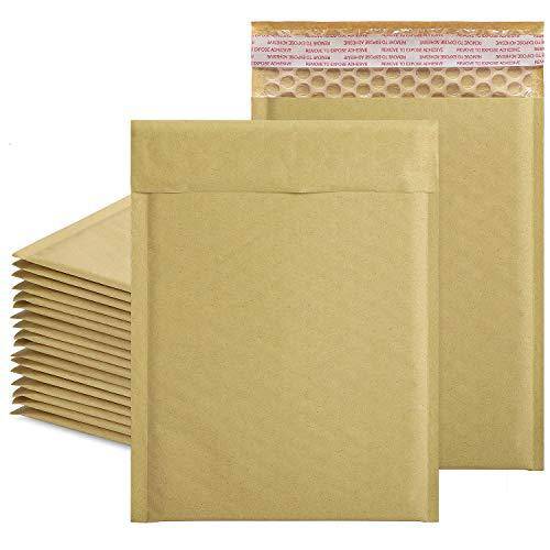 6x10  Kraft Bubble Mailer  #0 | Usable Size 6x9"| Natural