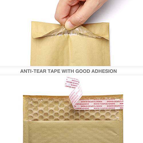 6x10  Kraft Bubble Mailer  #0 | Usable Size 6x9"| Natural