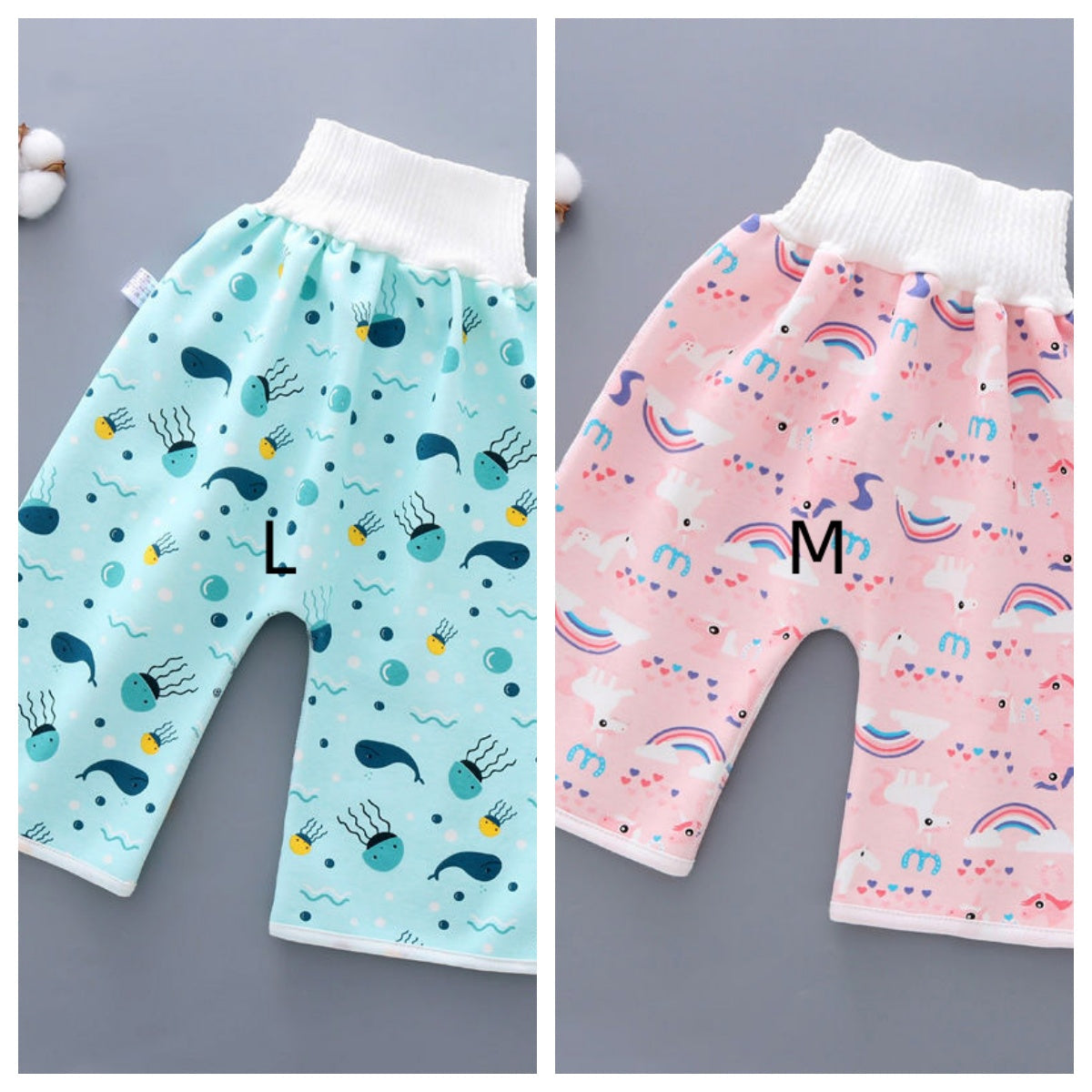 Baby leak-proof bed wetting skirt