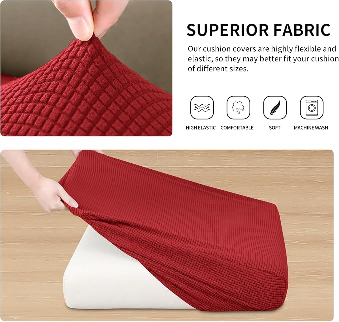 Easy-Going Stretch Individual Chair Couch Cushion Cover Sofa Cushion Furniture