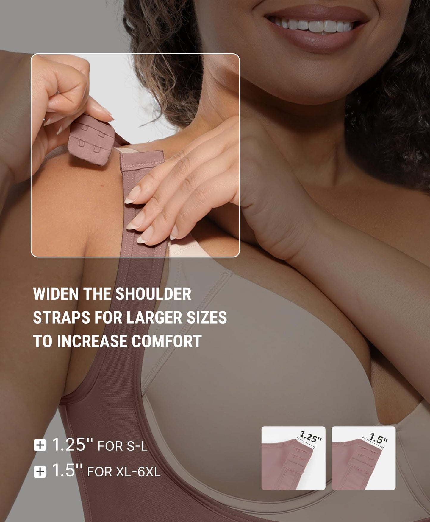 FeelinGirl Feelvibe Shapewear Tummy Control Faja Body Shaper for Women | Fajas Colombianas Moldeadoras, Plus Size, Zipper Crotch, Daily Body Sculpting, Postpartum & Post-surgery Faja