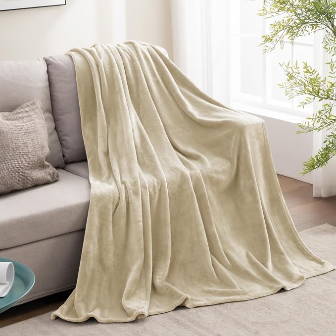 BEDELITE Fleece Blanket Soft Plush Throw