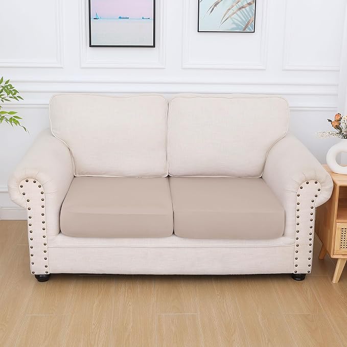 Milk Silk Couch Cushion Covers, Sofa Covers