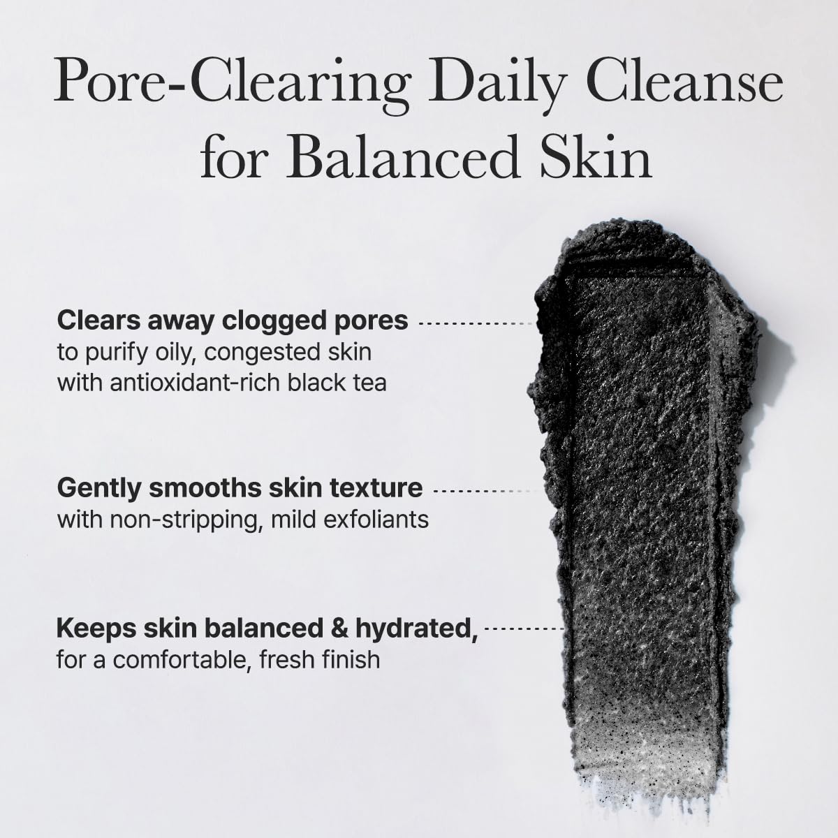 Arencia Black Tea & Yuzu Rice Mochi Cleanser