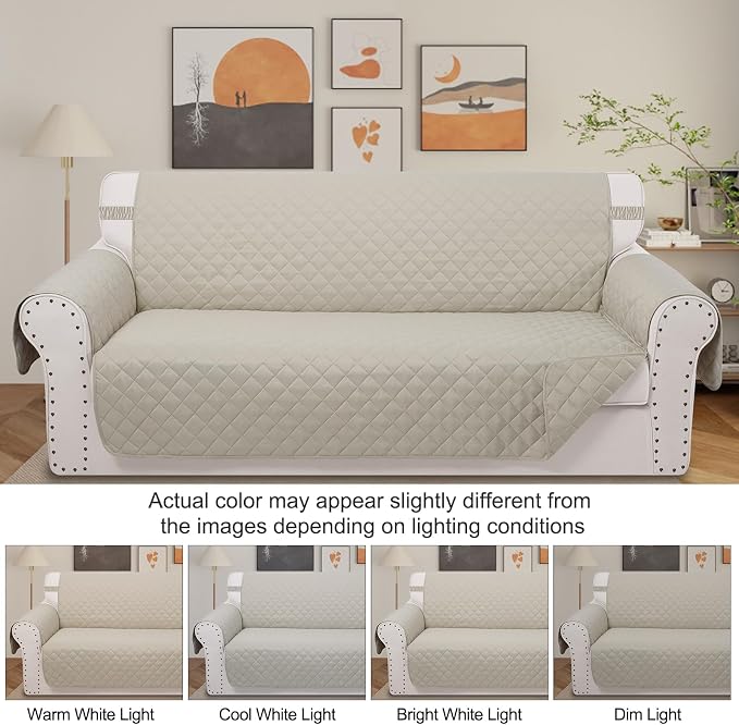 Reversible Chair Covers for Recliner Oversized, Water Repellent, Chair