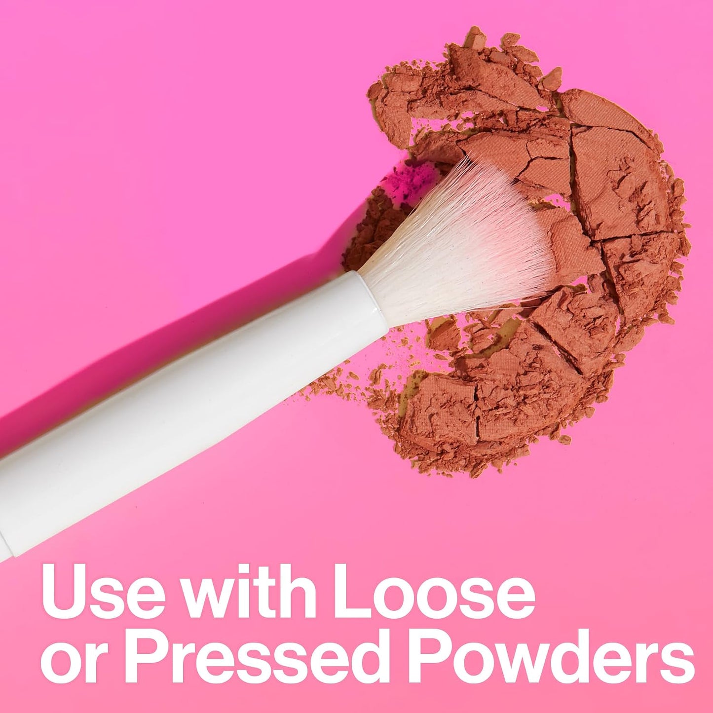 wet n wild Eyeshadow Brush, Precision Blending Application, Soft Synthetic Fibers, Ergonomic Handle for Comfortable Precision Control