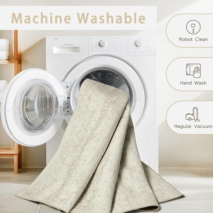Washable Rugs 10x14 Area Rugs for Living Room, Dining Room Carpet | Ultra Soft