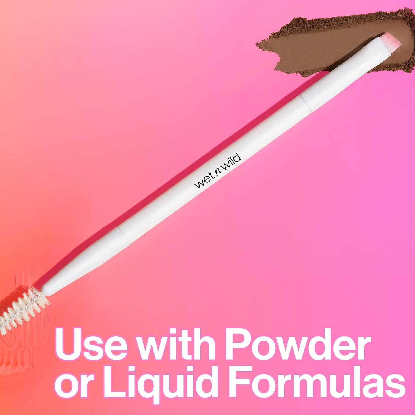 wet n wild Eyeshadow Brush, Precision Blending Application, Soft Synthetic Fibers, Ergonomic Handle for Comfortable Precision Control