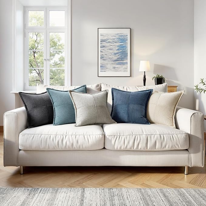 MIULEE Decorative Throw Pillow Covers