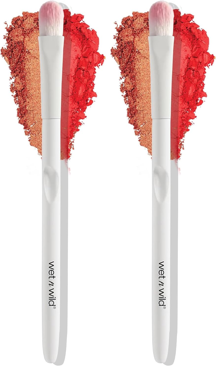 wet n wild Eyeshadow Brush, Precision Blending Application, Soft Synthetic Fibers, Ergonomic Handle for Comfortable Precision Control