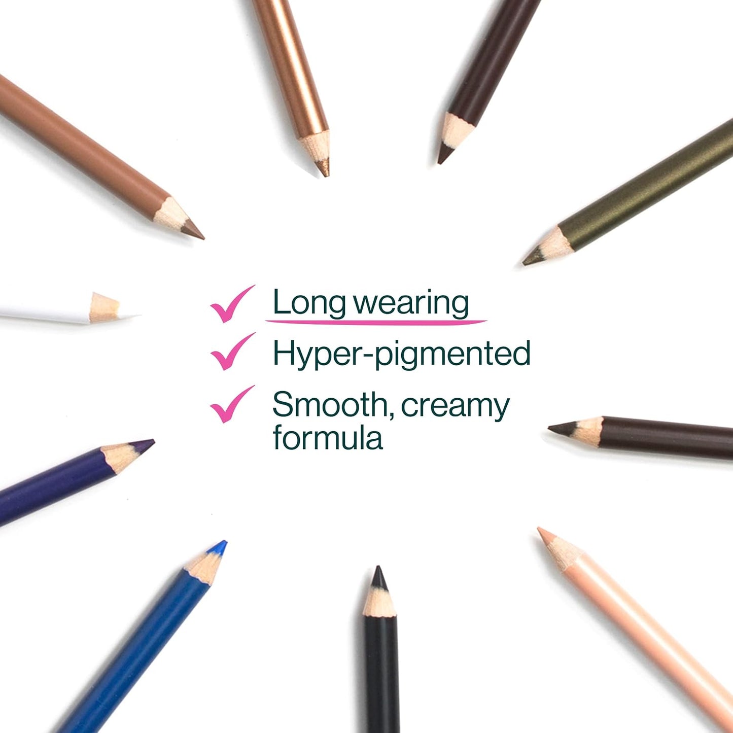 wet n wild Color Icon Kohl Eyeliner Pencil - Rich Hyper-Pigmented Color, Smooth Creamy Application, Long-Wearing Matte Finish Versatility, Cruelty-Free - Baby's Got Black