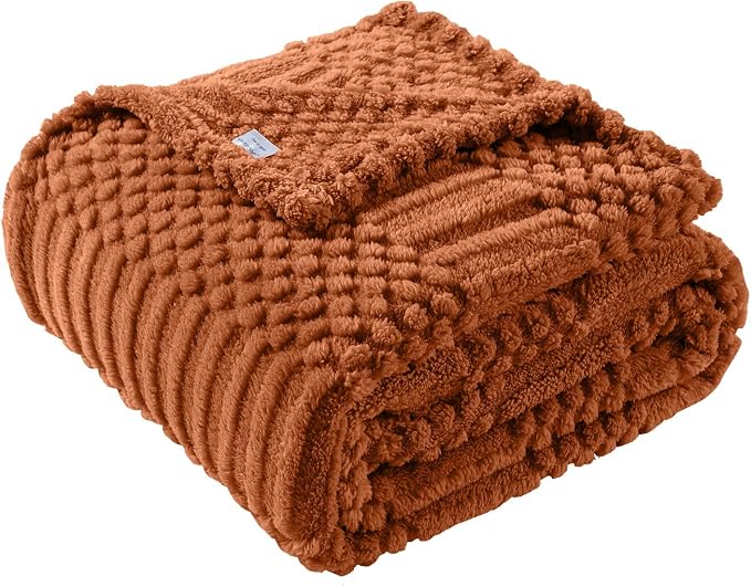 Rust Throw Blanket