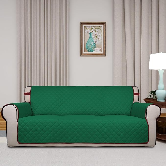 PureFit Reversible Quilted Sofa Cover Dog Couch Covers