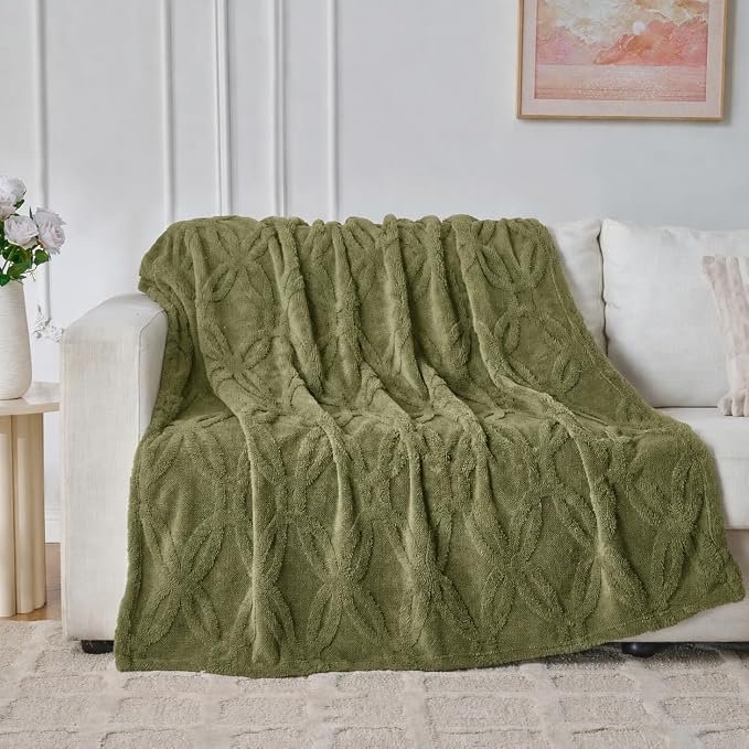 Green Throw Blanket