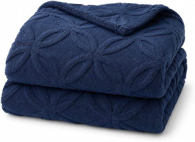 Navy Throw Blanket