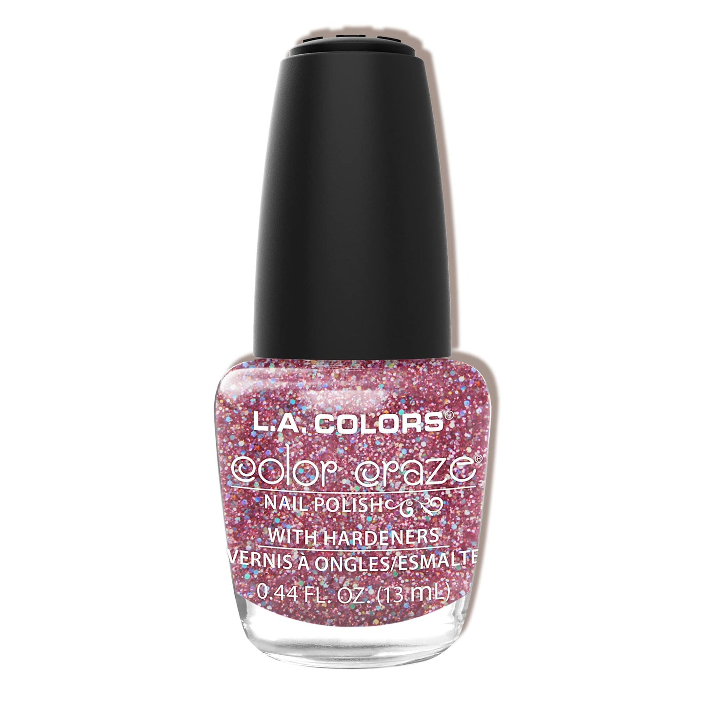 L.A. COLORS Color Craze Nail Polish, Hot Blooded CNP406