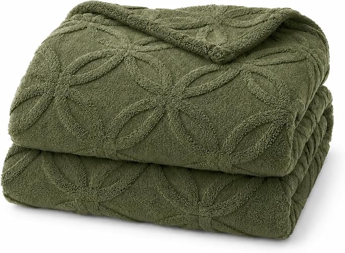 Green Throw Blanket