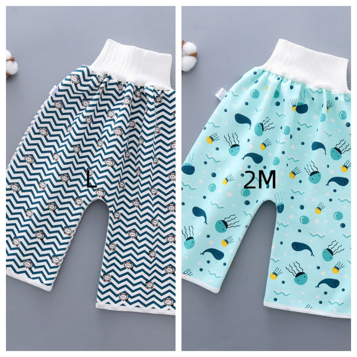 Baby leak-proof bed wetting skirt