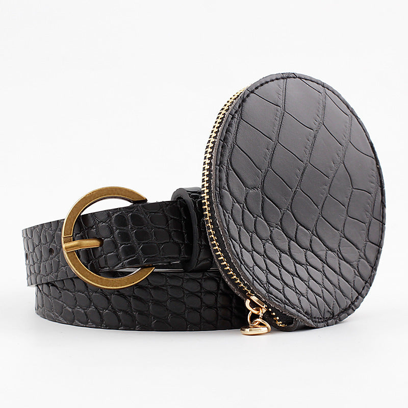 Belt all-match coin purse ladies belt