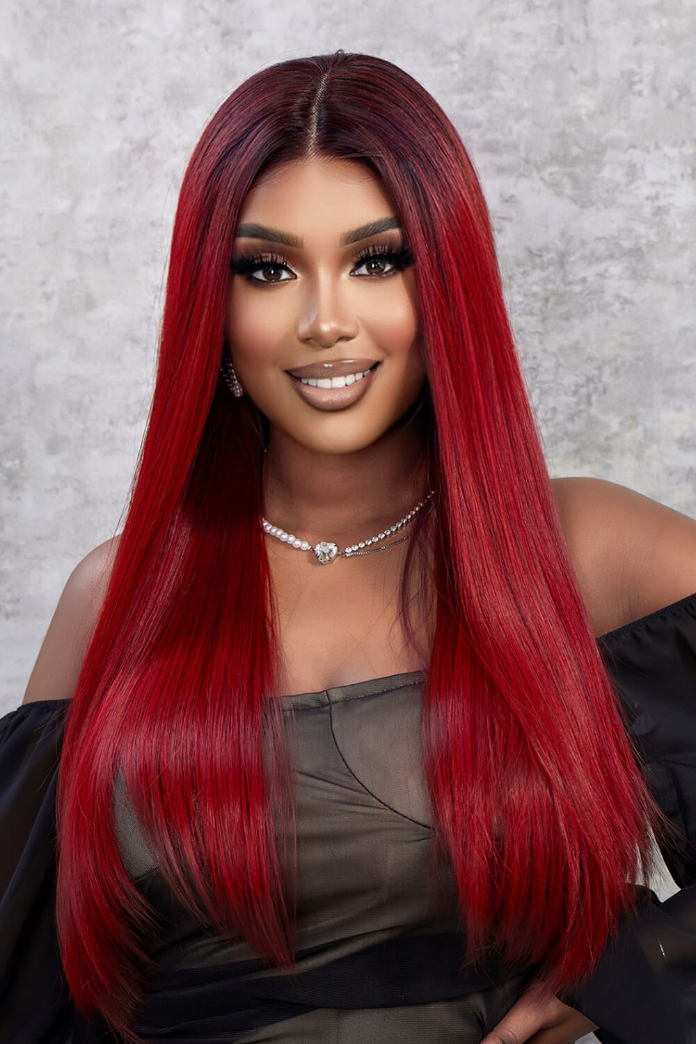 13*2" Lace Front Wigs- Straight 26" with a 150% rated Density - Synthetic Hair Accessories