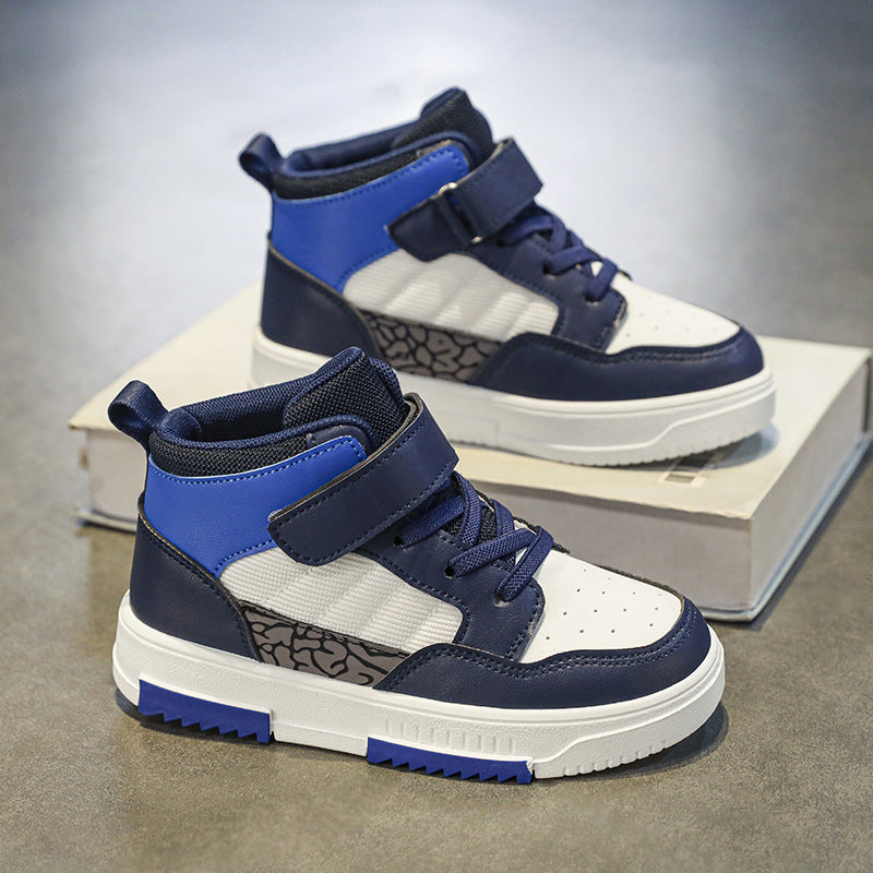 Children's Sneakers High-top Boys' Sports Casual Shoes