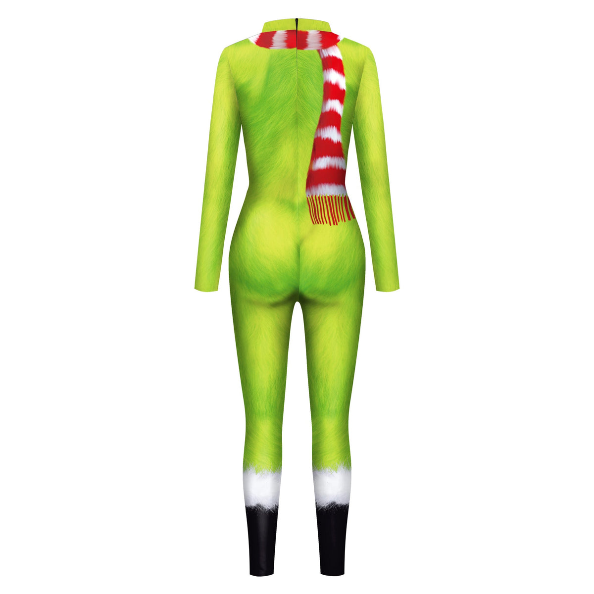 Christmas Clothing  Family Clothing Cos Stage Costume Digital Printed Jumpsuit Tight Jumpsuit