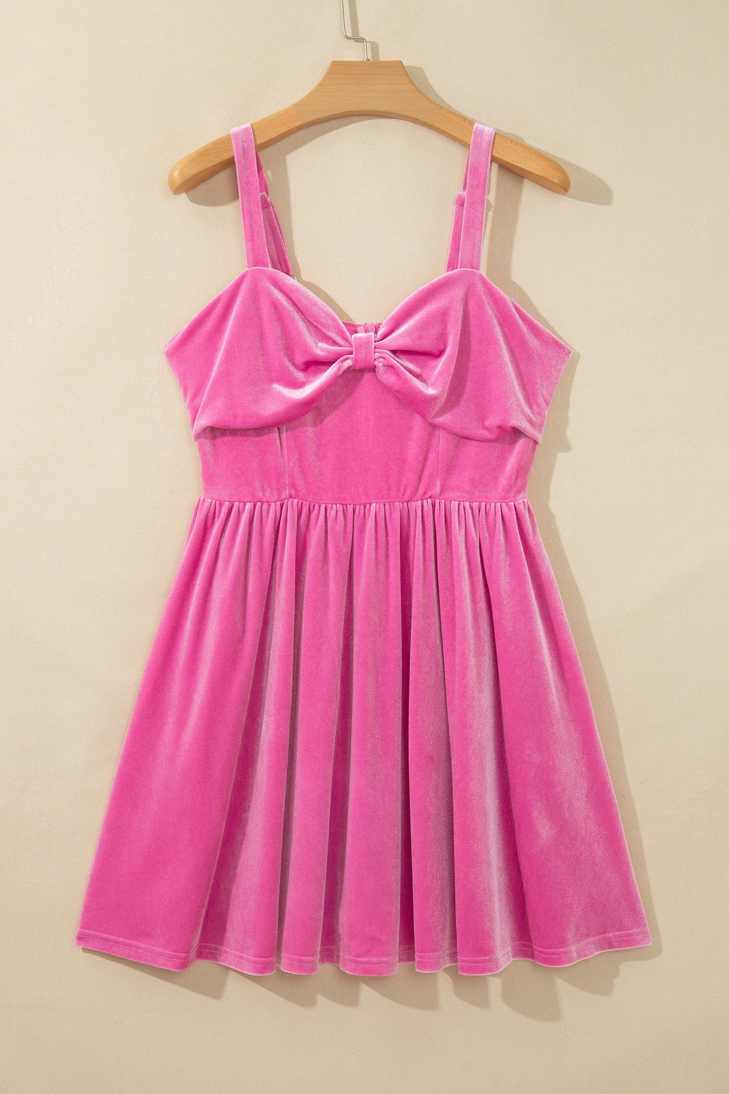 Solid Velvet Sweetheart Neck Sleeveless Mini Dress