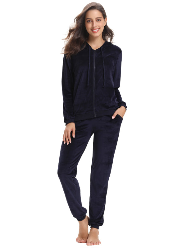 Casual/ Comfortable And Stylishwomen'S Velvet Suit