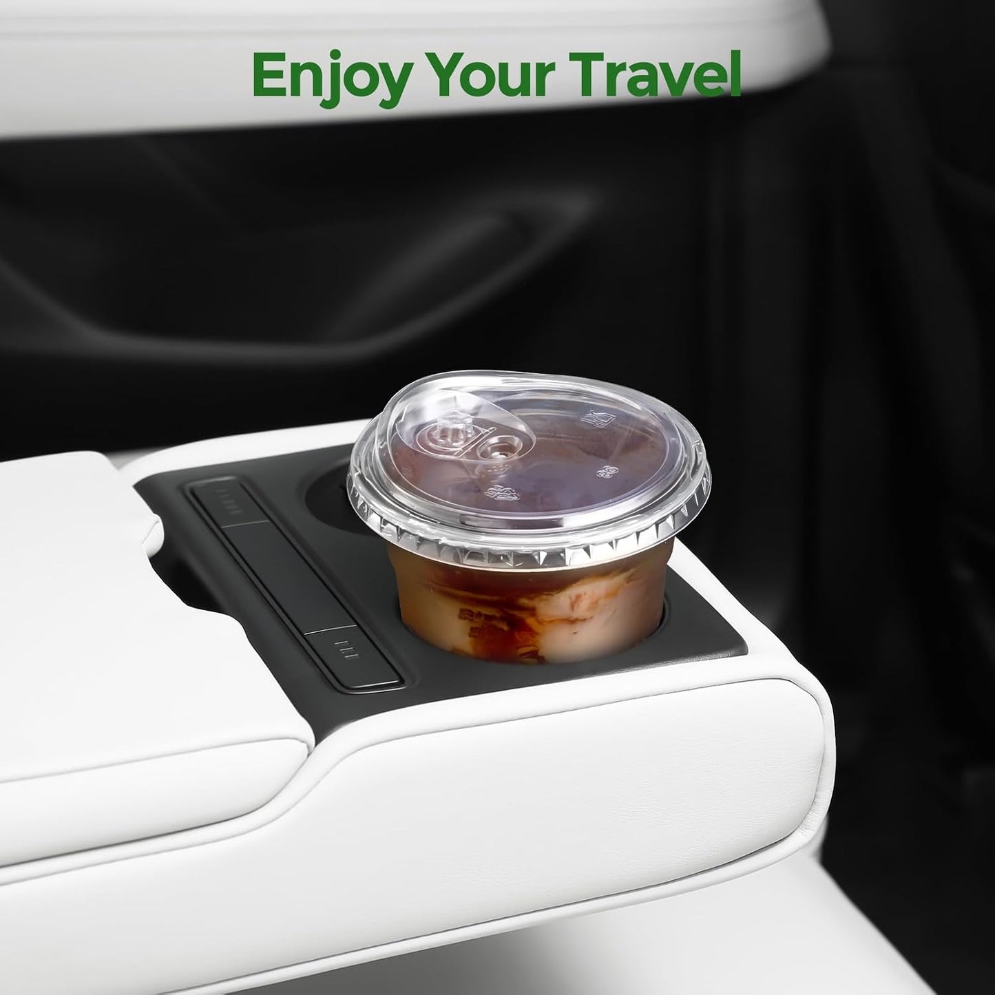 800 Sets 16oz Plastic Coffee Cups with Strawless Sip Lids Wholesale