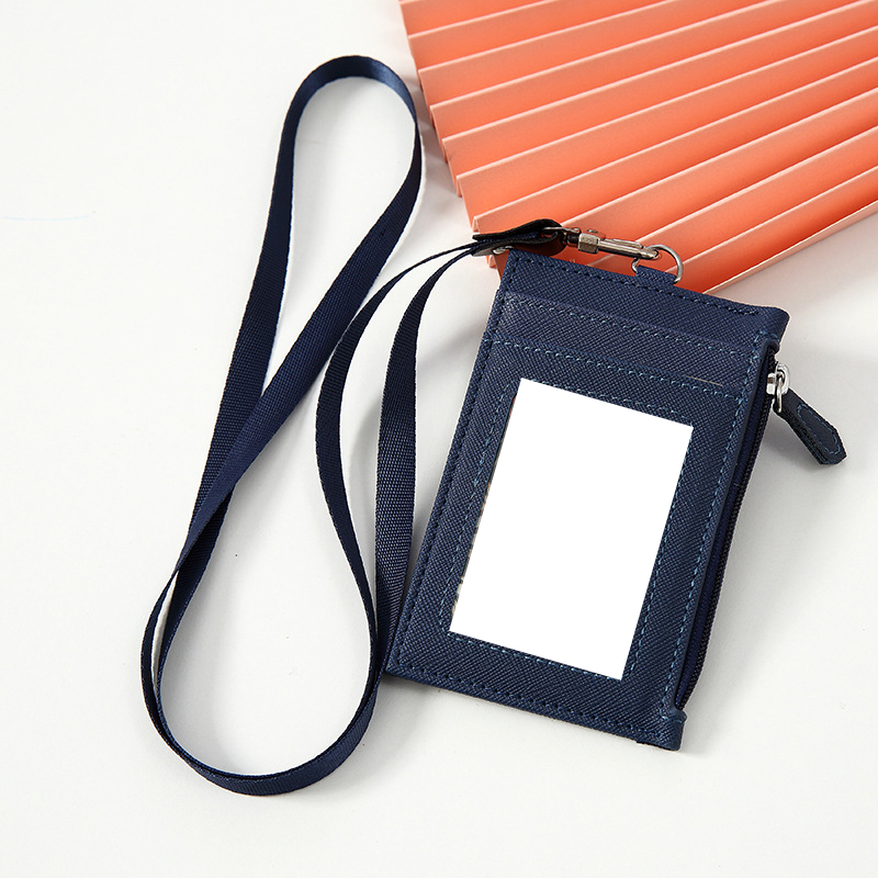 Card Holder Neck-hanging Coin Purse Multiple Slots Simple Holder