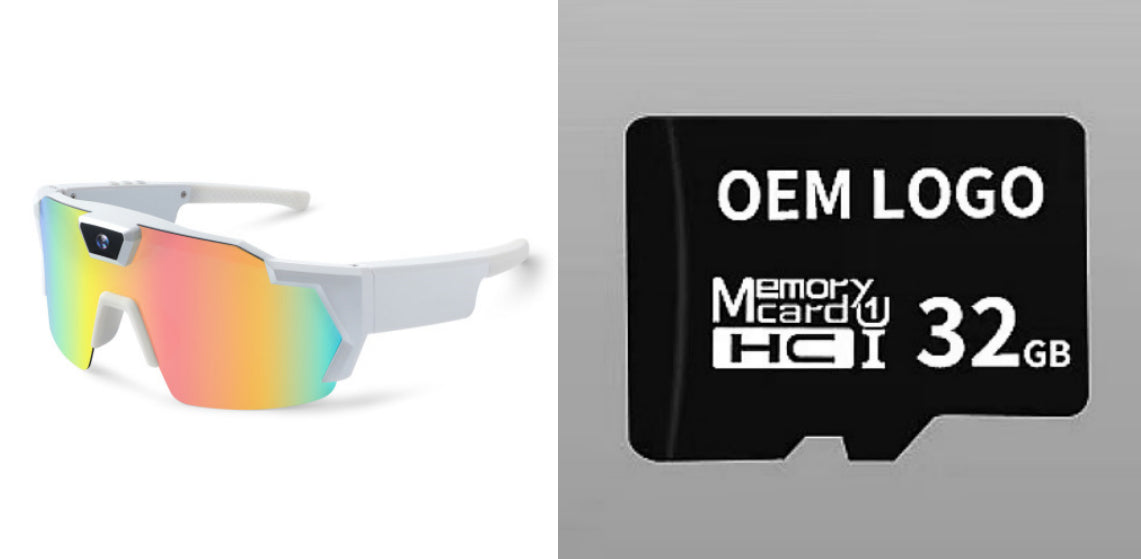 AI Smart Riding Glasses With Camera