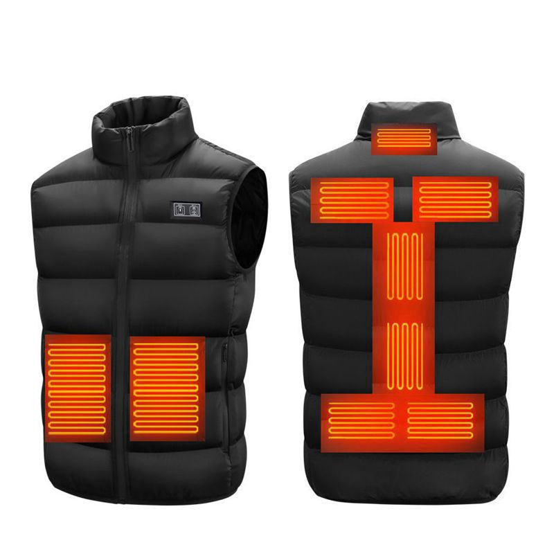 Thickened USB Fever Plus Size Casual Vest
