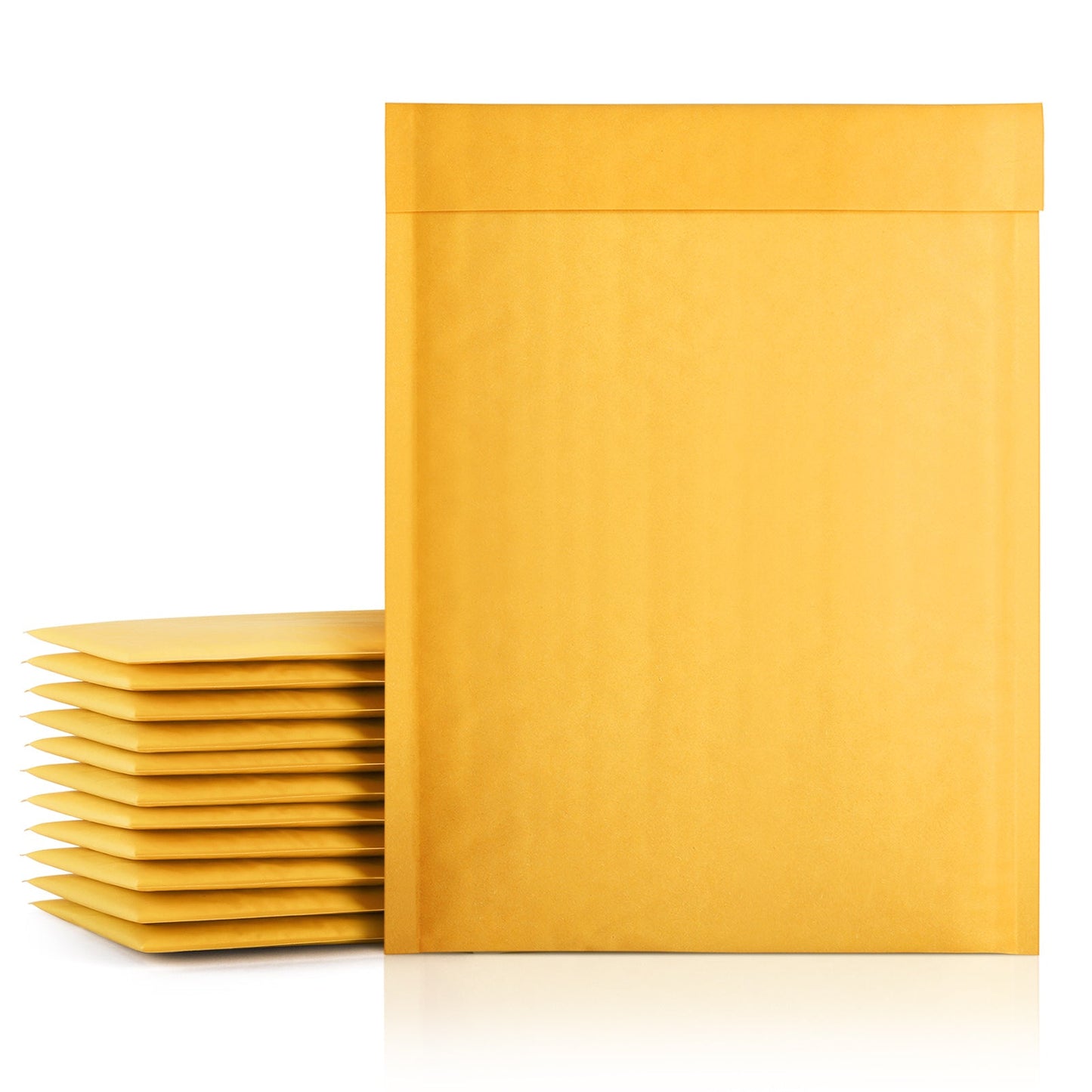8.5x12 Kraft Bubble Mailer Padded Envelope #2 | Usable Size 8.5x11" | Yellow