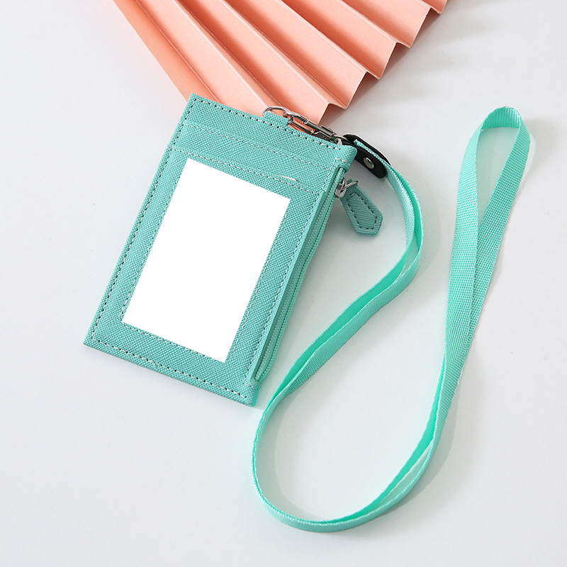Card Holder Neck-hanging Coin Purse Multiple Slots Simple Holder
