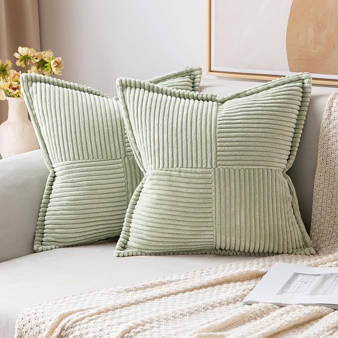 MIULEE Decorative Throw Pillow Covers