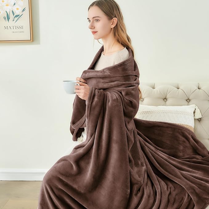BEDELITE Fleece Blanket Soft Plush Throw